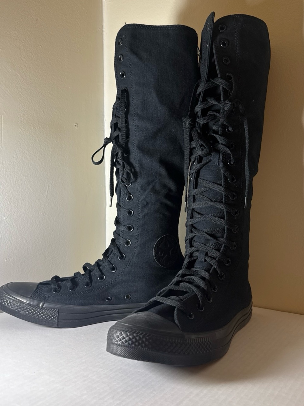 Converse Black High-Top Canvas Sneakers